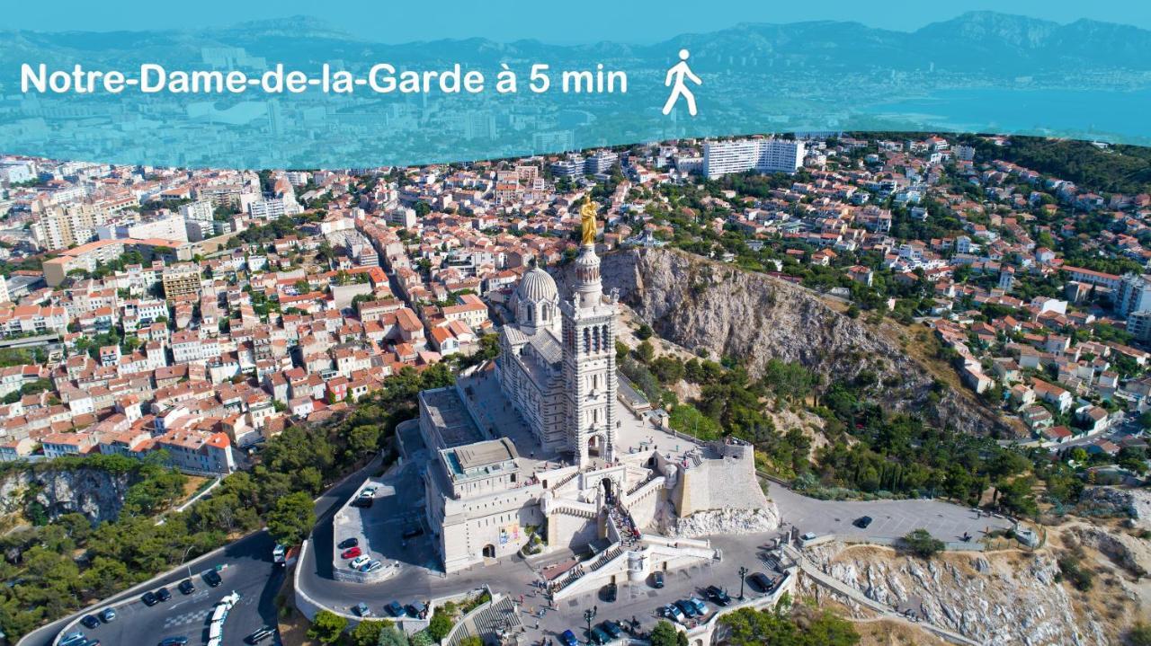 Aux Pieds De La Bonne Mere - Centre - Wifi Marseille Extérieur photo