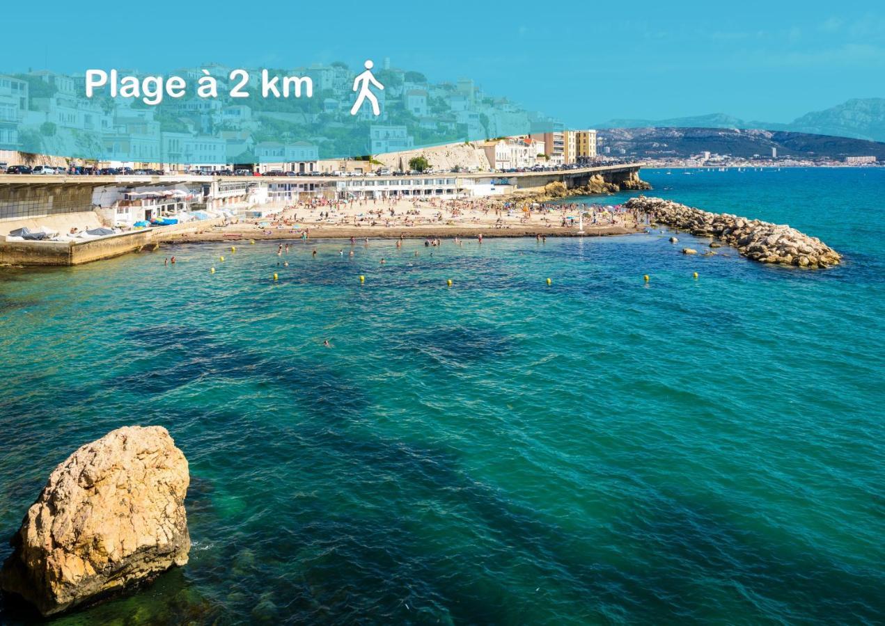 Aux Pieds De La Bonne Mere - Centre - Wifi Marseille Extérieur photo
