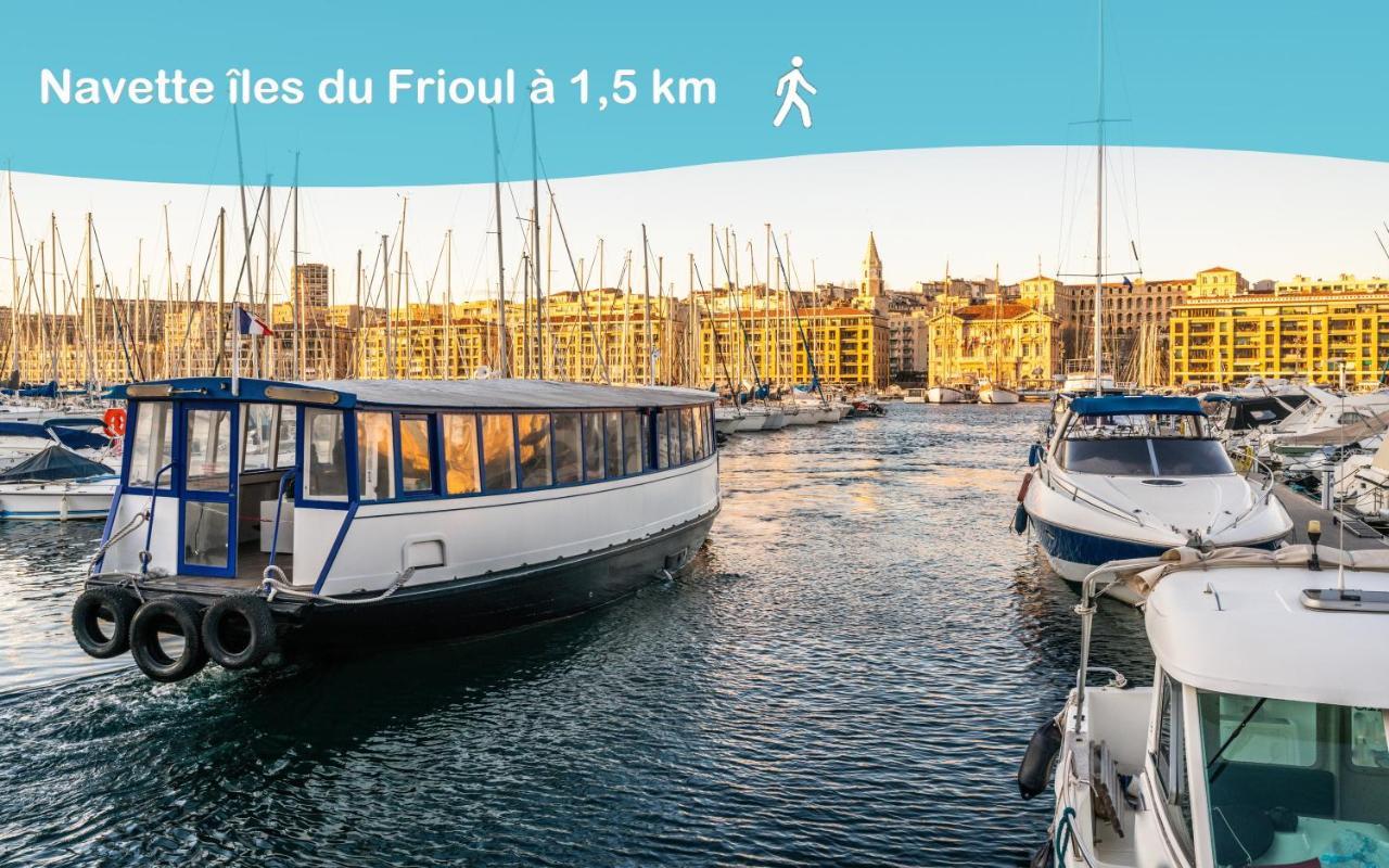 Aux Pieds De La Bonne Mere - Centre - Wifi Marseille Extérieur photo